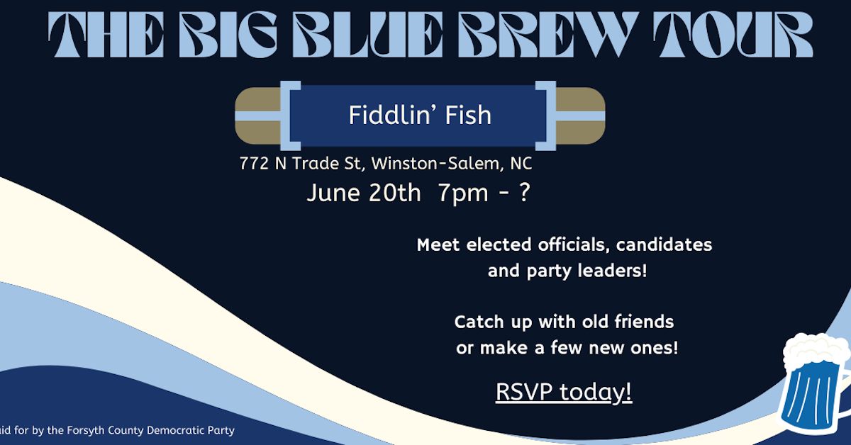 The Big Blue Brew Tour Fiddlin Fish North Carolina Democrats the-big-blue-brew-tour-fiddlin-fish-north-carolina-democrats